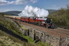 6201 Princess Elizabeth at Garsdale Troughs, 2020