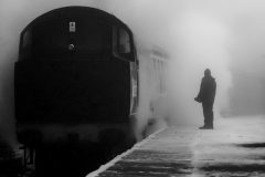 Man in a fog.