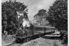 ex-LB&SCR Terrier no.32646 approaching Langstone