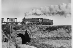 BR No.75030 banking  a freight, Shap Wells