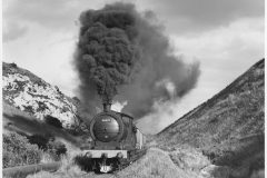 ex-LNER no.65879 heading for Silkworth Colliery