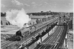 ex-LMS no.46226 leaving Carlisle