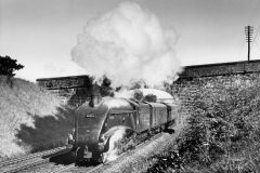 ex-LNER A4 no.60024 south of Stonehaven
