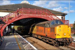 37116 Colas Rail with York-Hull-York RHTT at Beverley