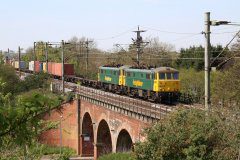 86 614 + 86 605 on Witham Viaduct