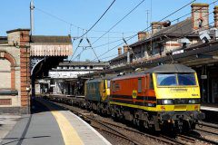90 014 and 90 043 Ipswich 290425